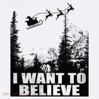 I Want To Believe Funny Christmas Great Gift Women's Hoodie thumb 2