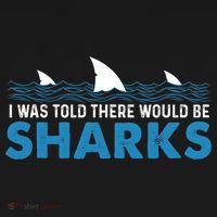 I Was Told There Would Be Sharks Shark Lover Ocean Women's Hoodie thumb 2
