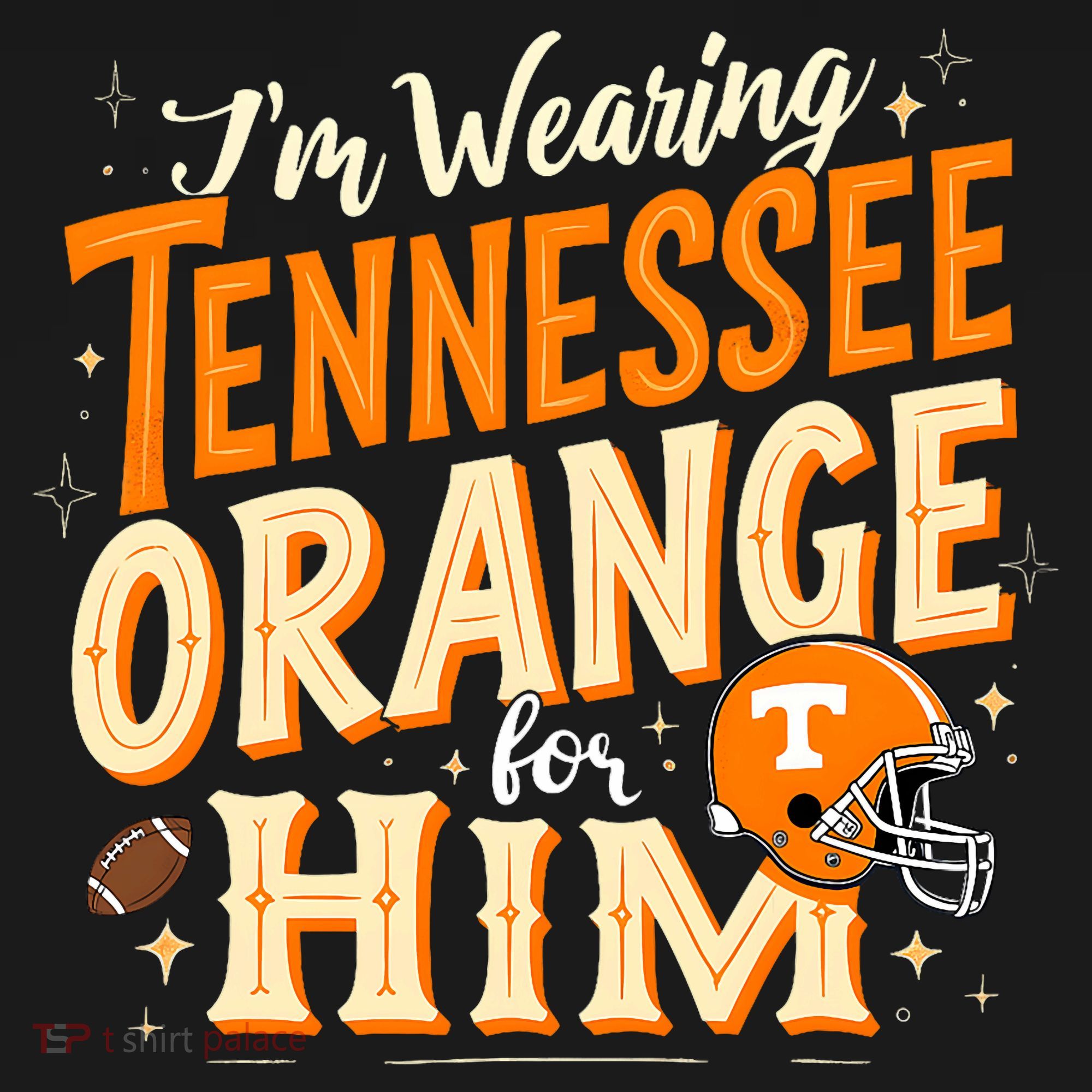 IM Wearing Tennessee Orange For Him Tennessee Orange Women's Hoodie