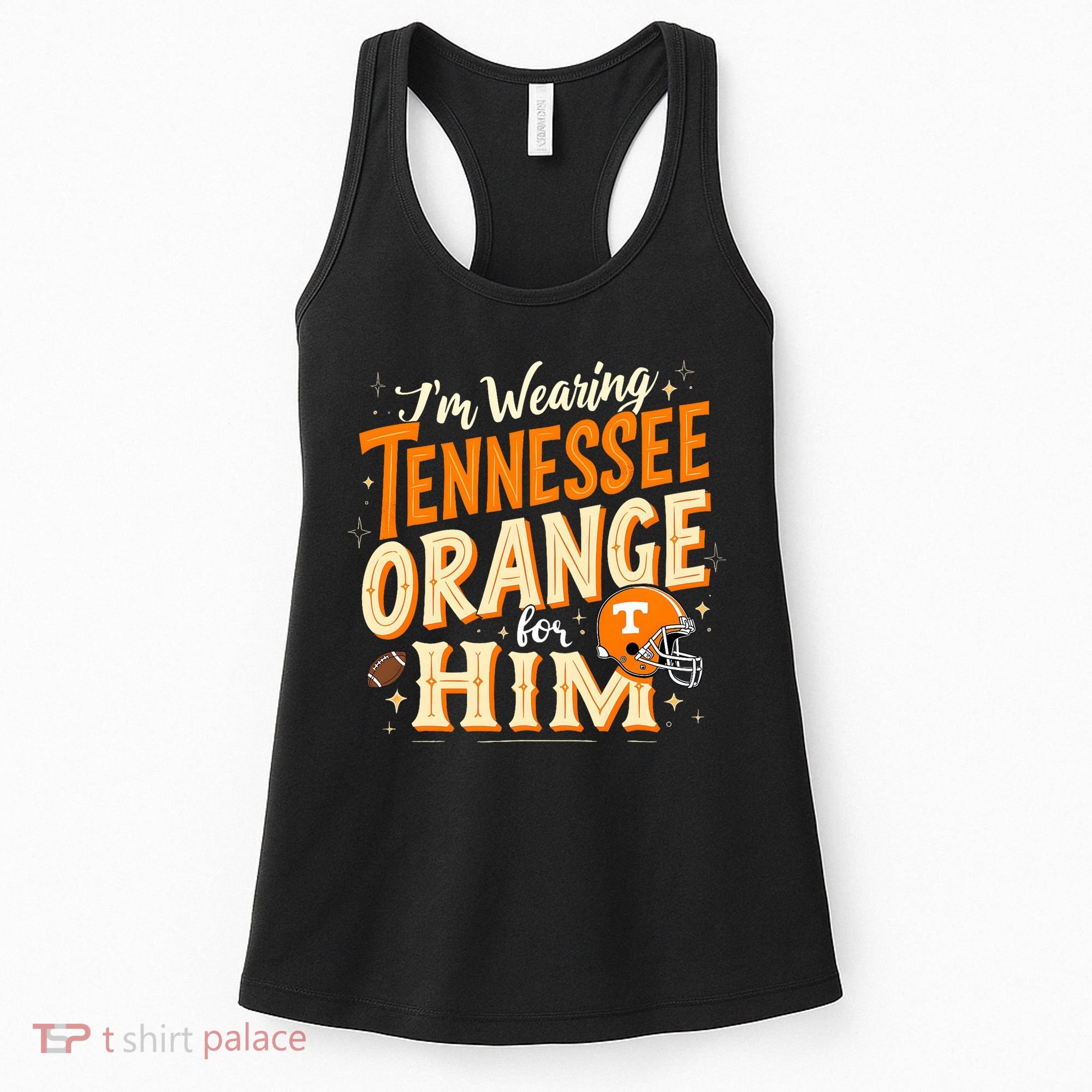 IM Wearing Tennessee Orange For Him Tennessee Orange Women's Tank Top