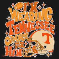 IM Wearing Tennessee Orange For Him Women's Hoodie thumb 2