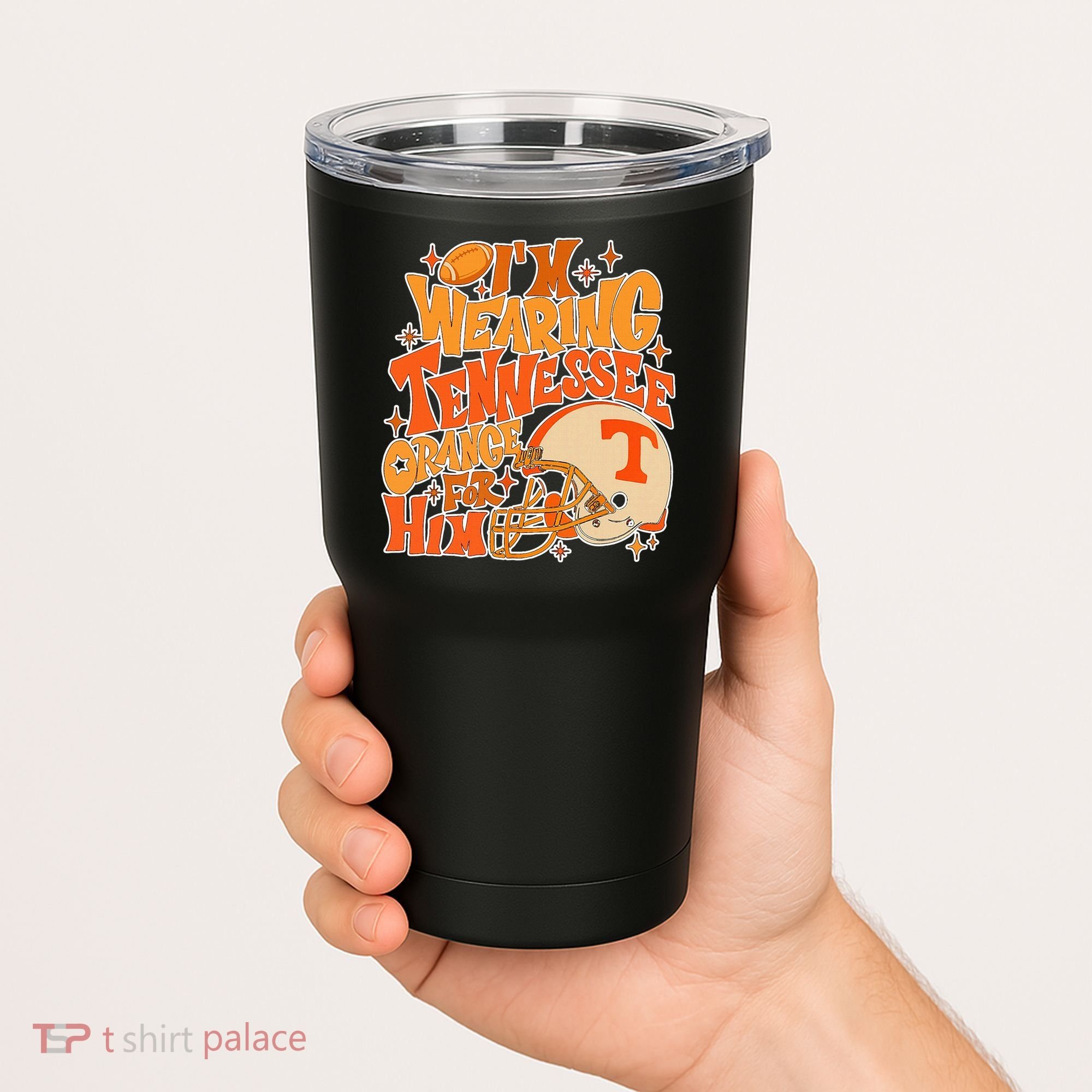 IM Wearing Tennessee Orange For Him Tumbler