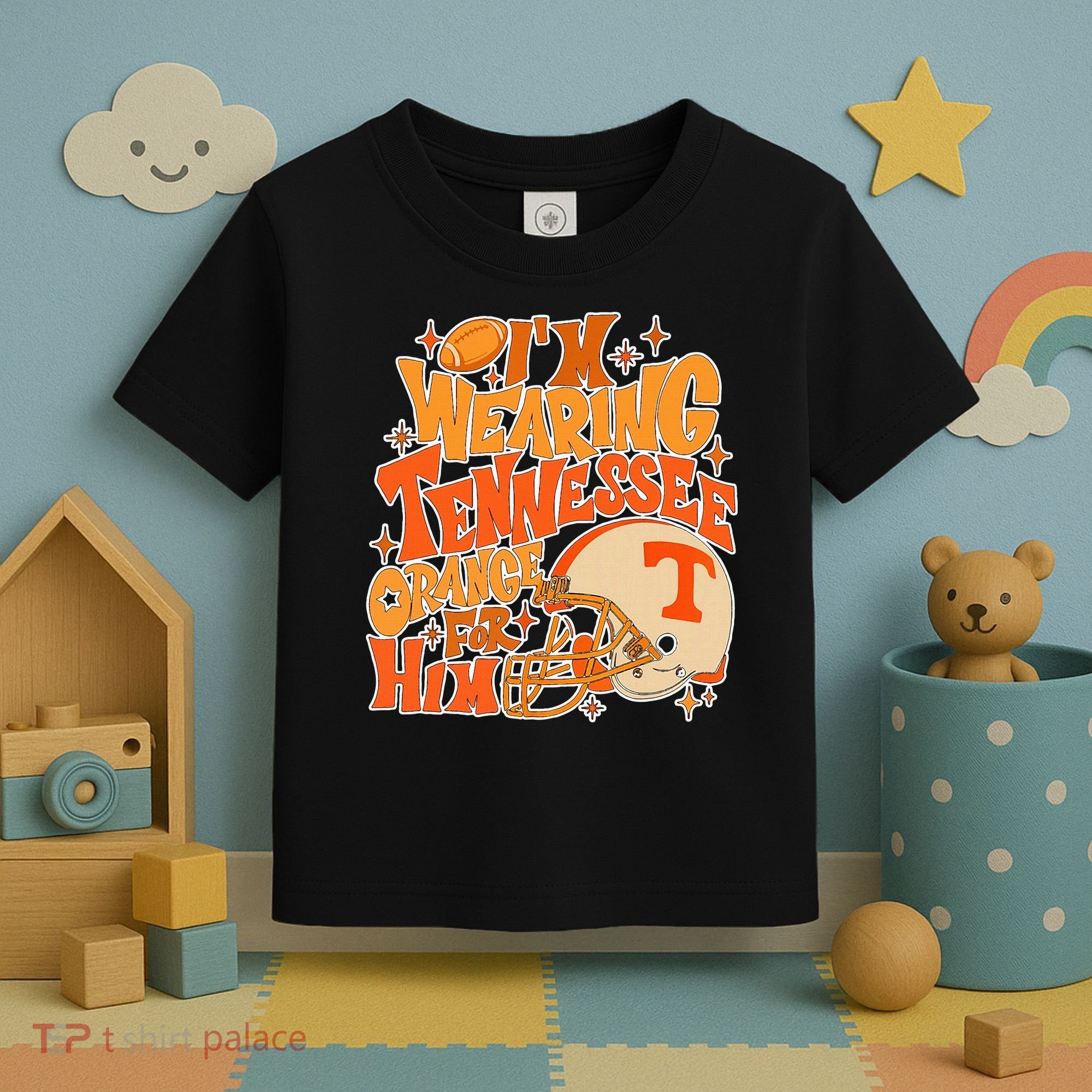 IM Wearing Tennessee Orange For Him Toddler T-Shirt