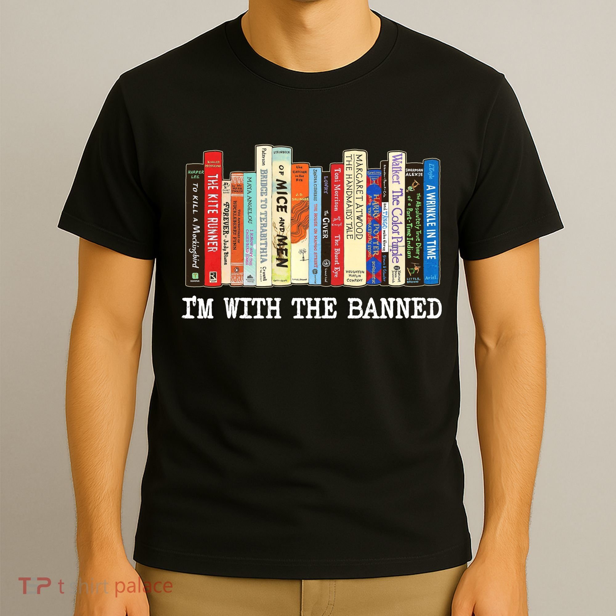 IM With The Banned Banned Books Reading Books T-Shirt