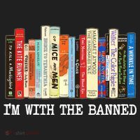 IM With The Banned Banned Books Reading Books Beanie thumb 2