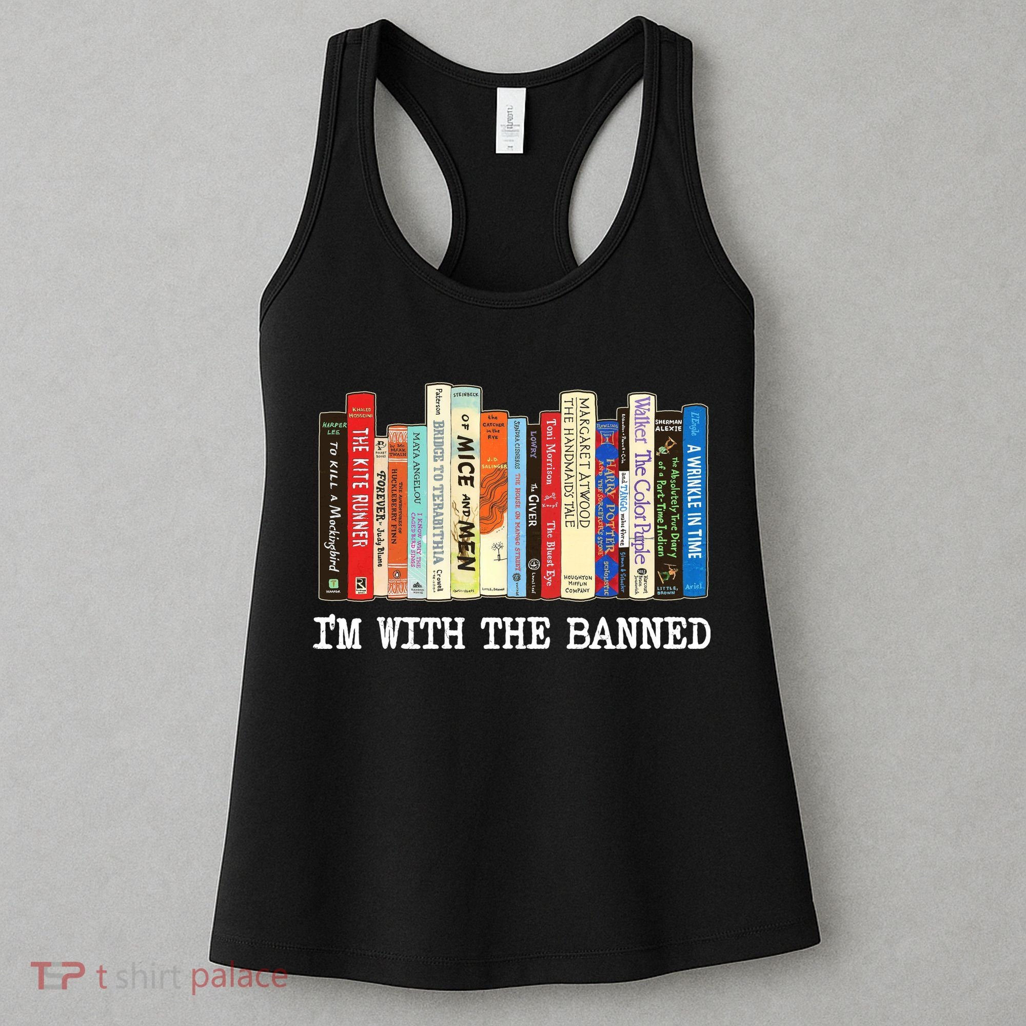 IM With The Banned Banned Books Reading Books Women's Tank Top