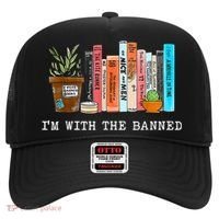 I'm With The Banned Books I Read Banned Books Lovers Hat thumb 0