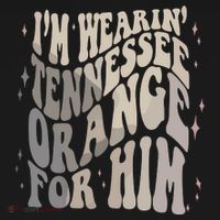 Im Wearing Tennessee Orange For Him Tennessee Football Women's Hoodie thumb 2