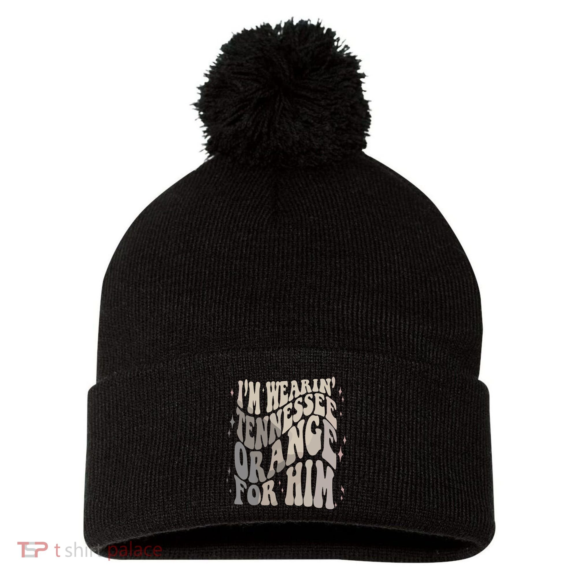 Im Wearing Tennessee Orange For Him Tennessee Football Pom Pom 12in Knit Beanie