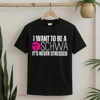 I Want To Be A Schwa Speech Therapy Teacher Funny SLP T-Shirt thumb 2