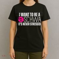 I Want To Be A Schwa Speech Therapy Teacher Funny SLP T-Shirt thumb 4