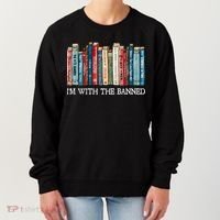 I'm With The Banned Book Women's Sweatshirt thumb 0