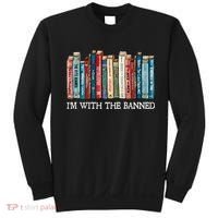 I'm With The Banned Book Sweatshirt thumb 0