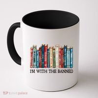 I'm With The Banned Book Coffee Mug thumb 0