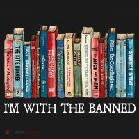 I'm With The Banned Book Coaster thumb 2