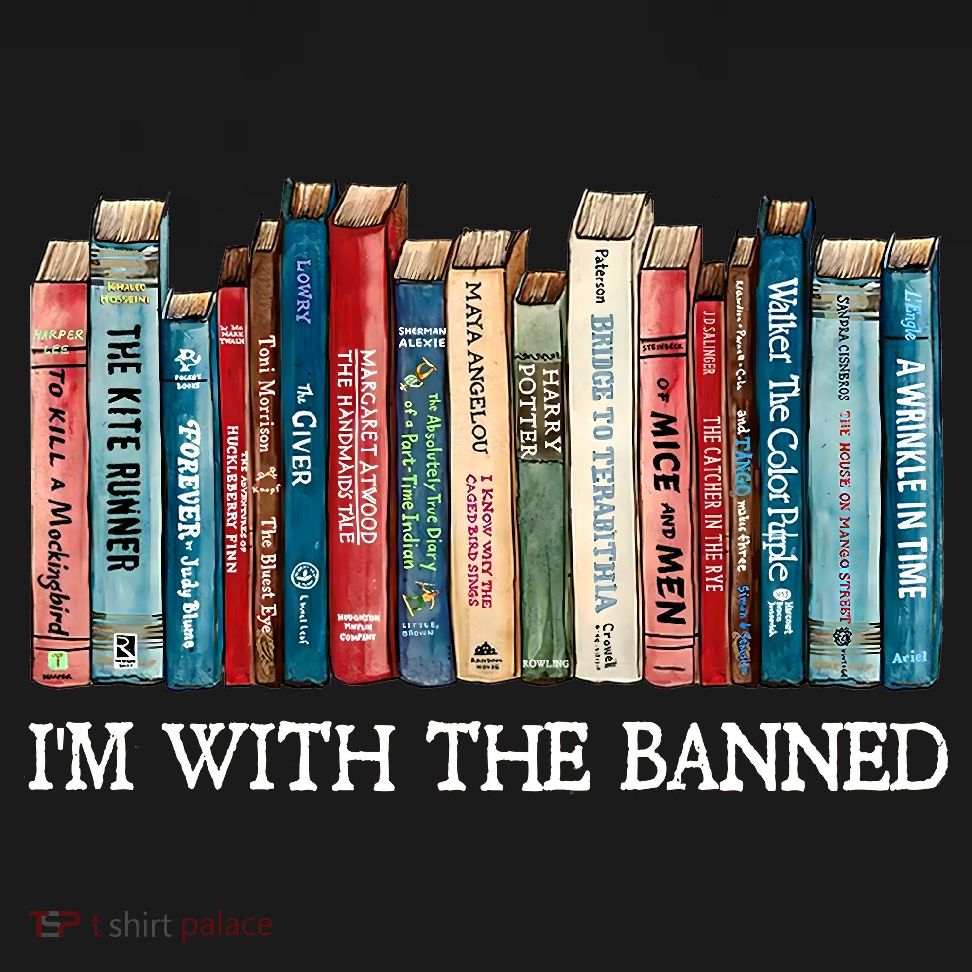 I'm With The Banned Book Coaster