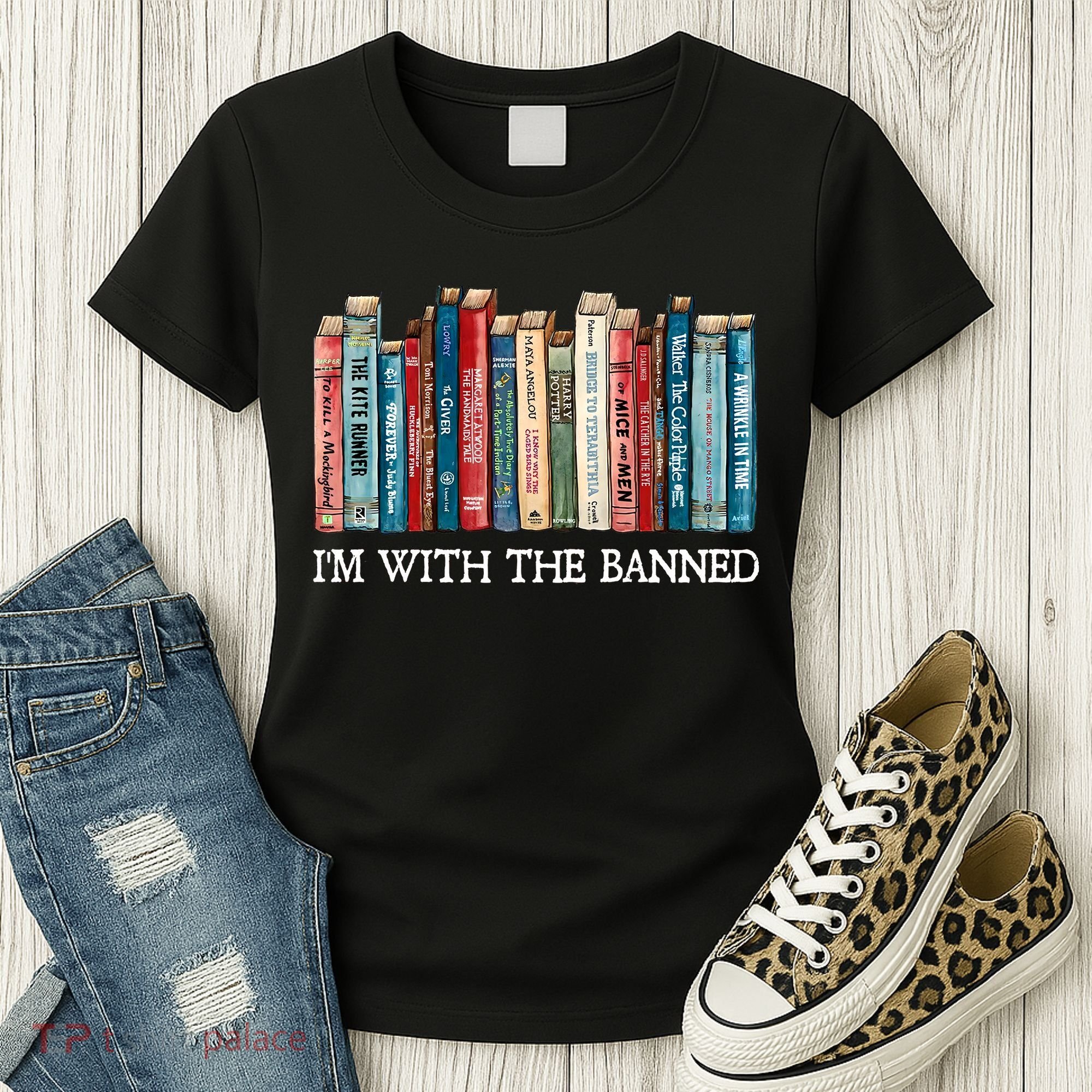 I'm With The Banned Book Women's T-Shirt