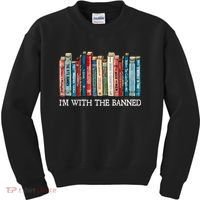 I'm With The Banned Book Kids Sweatshirt thumb 0