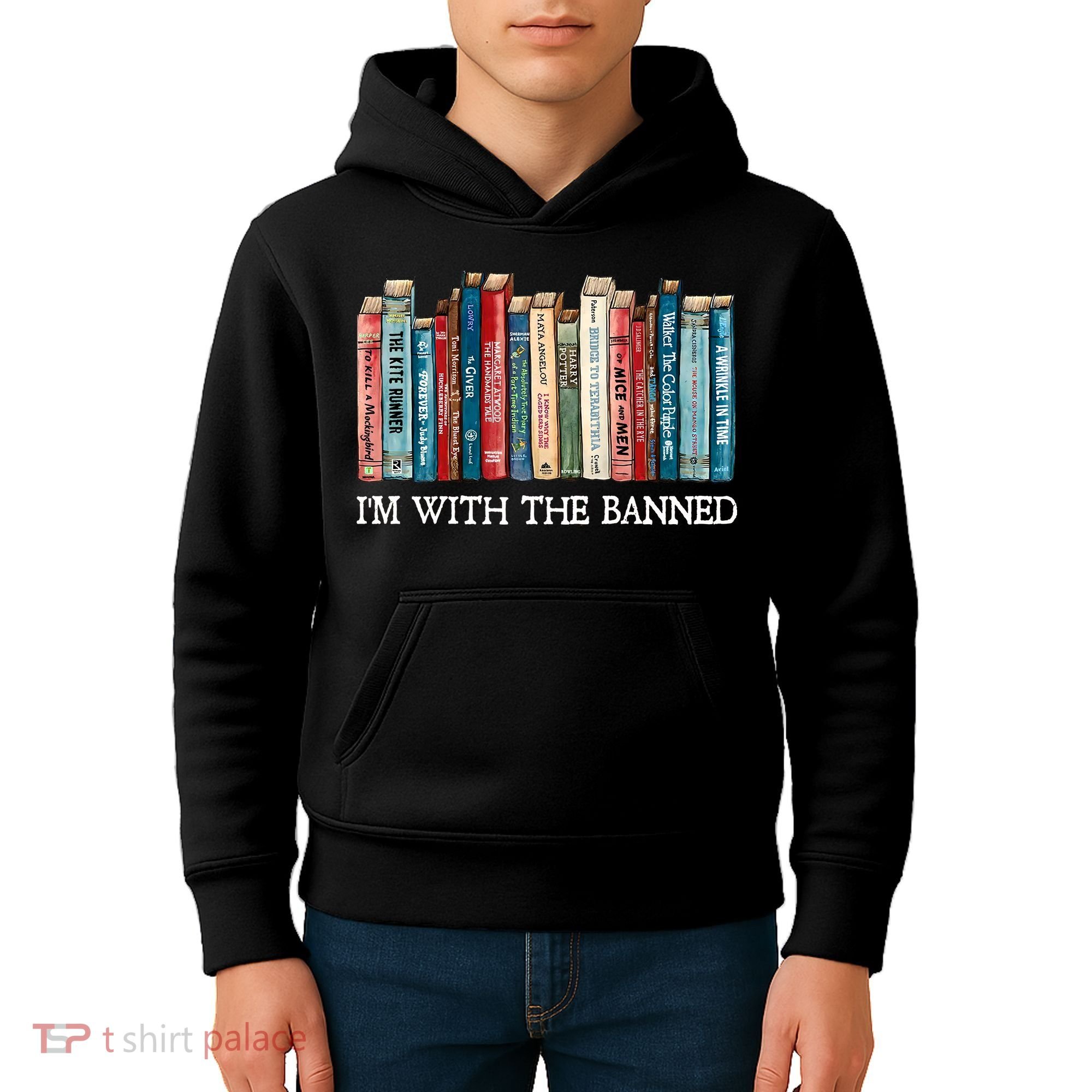I'm With The Banned Book Kids Hoodie