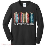 I'm With The Banned Book Kids Long Sleeve Shirt thumb 0