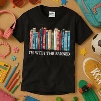 I'm With The Banned Book Kids T-Shirt thumb 3