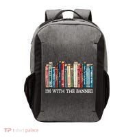 I'm With The Banned Book Vector Backpack thumb 0
