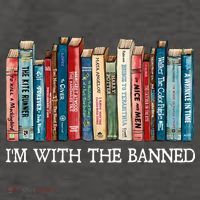 I'm With The Banned Book Vector Backpack thumb 2