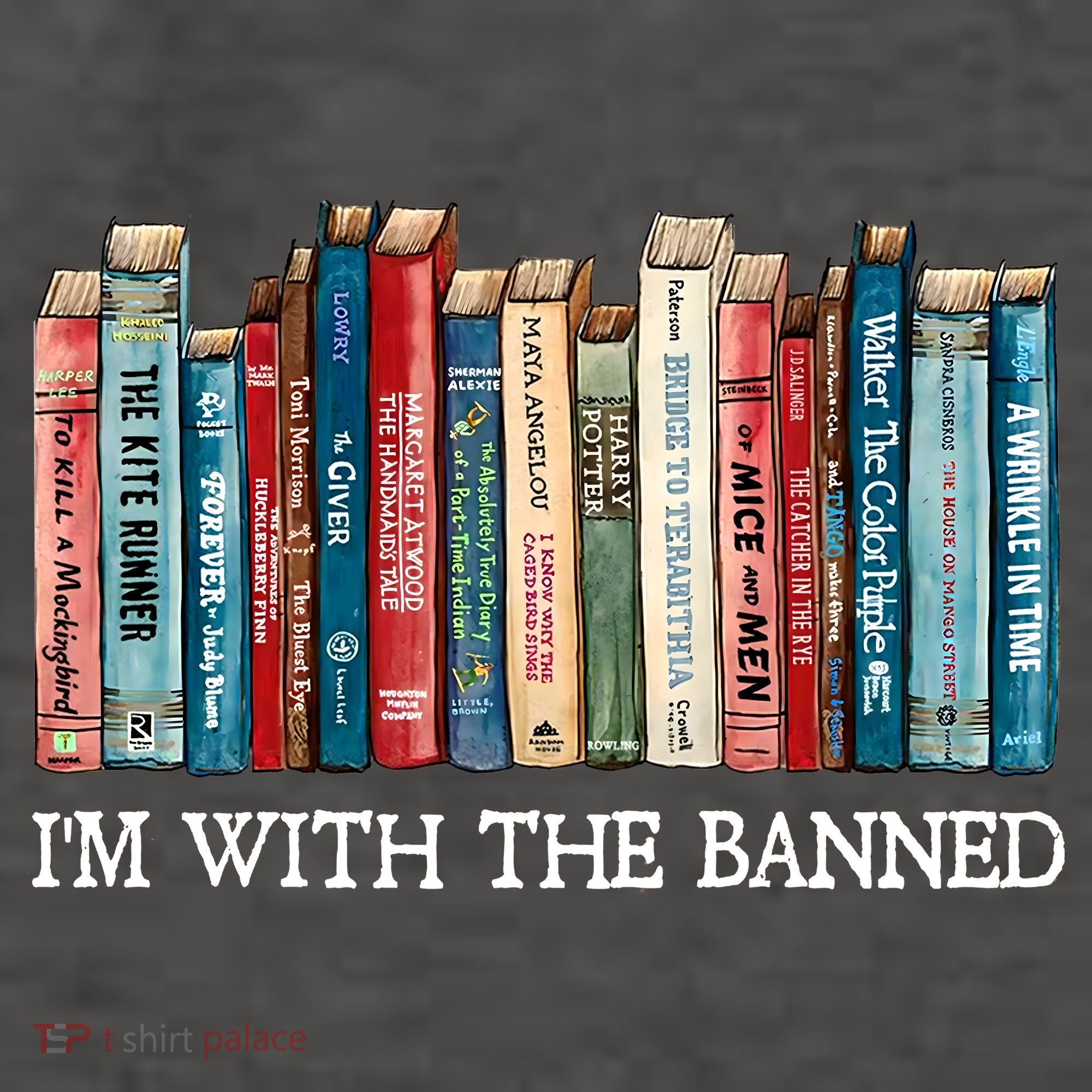 I'm With The Banned Book Vector Backpack