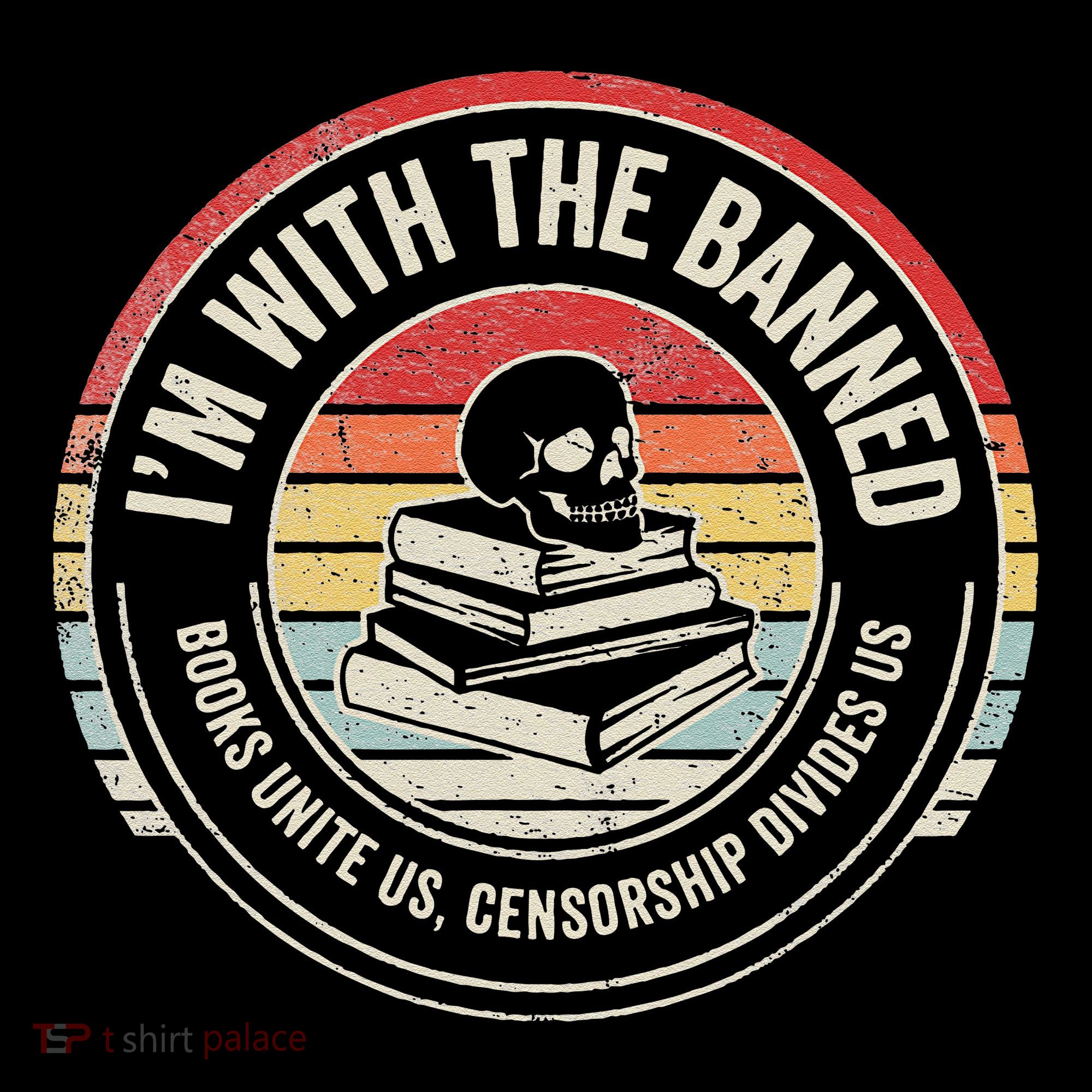 IM With The Banned Books Unite Us Censorship Divides Us Coffee Mug