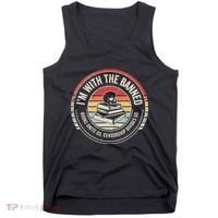 IM With The Banned Books Unite Us Censorship Divides Us Tank Top thumb 0