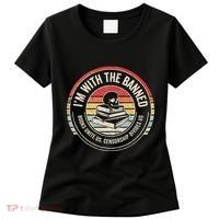 IM With The Banned Books Unite Us Censorship Divides Us Women's T-Shirt thumb 0