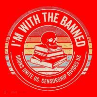IM With The Banned Books Unite Us Censorship Divides Us Santa Hat thumb 1
