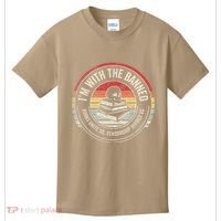IM With The Banned Books Unite Us Censorship Divides Us Kids T-Shirt thumb 0