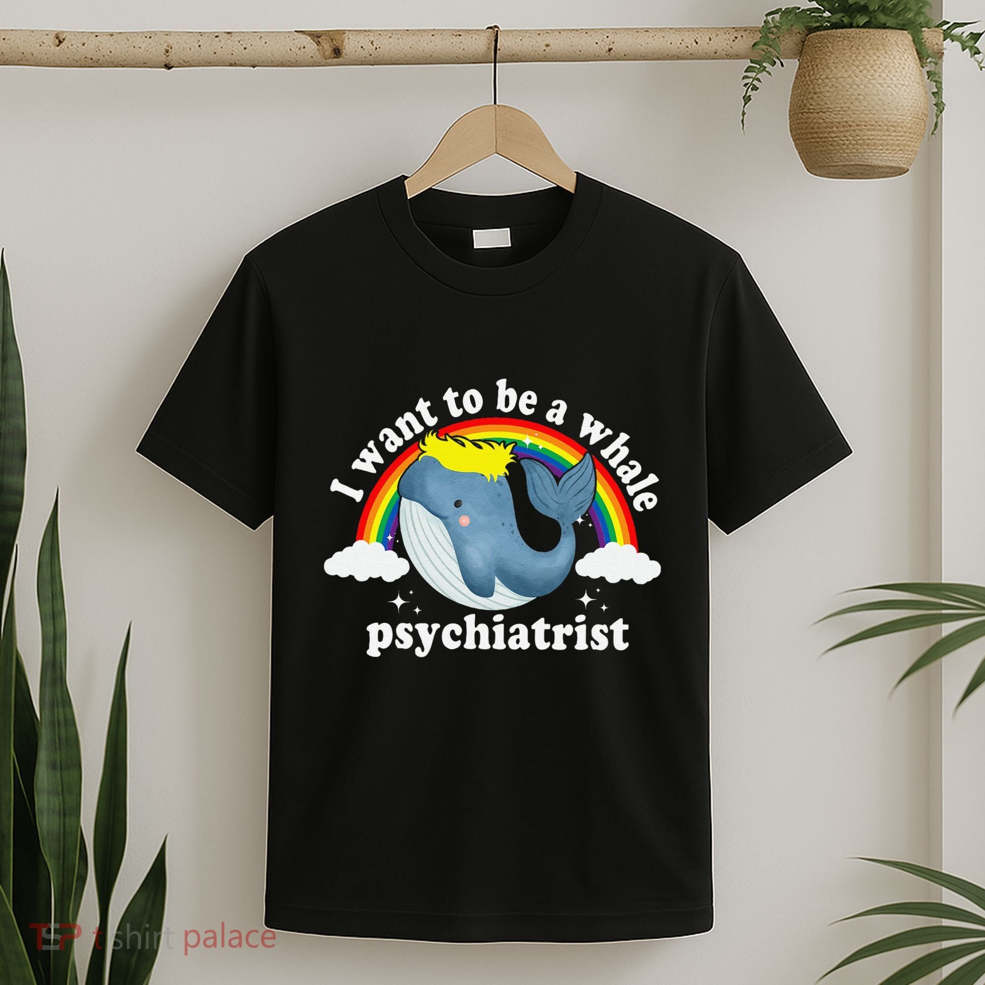 I Want To Be A Whale Psychiatrist T-Shirt