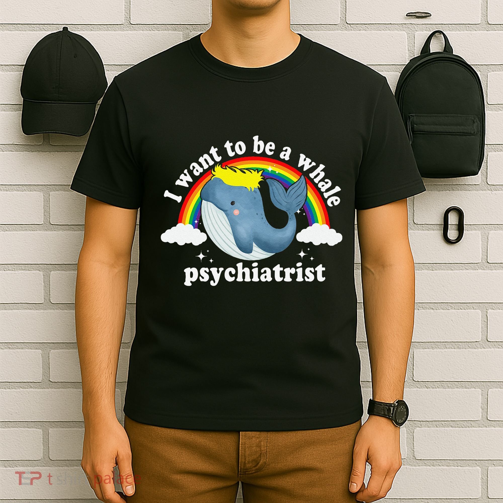 I Want To Be A Whale Psychiatrist T-Shirt