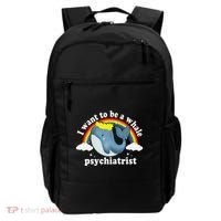 I Want To Be A Whale Psychiatrist Backpack thumb 0