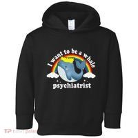 I Want To Be A Whale Psychiatrist Toddler Hoodie thumb 0