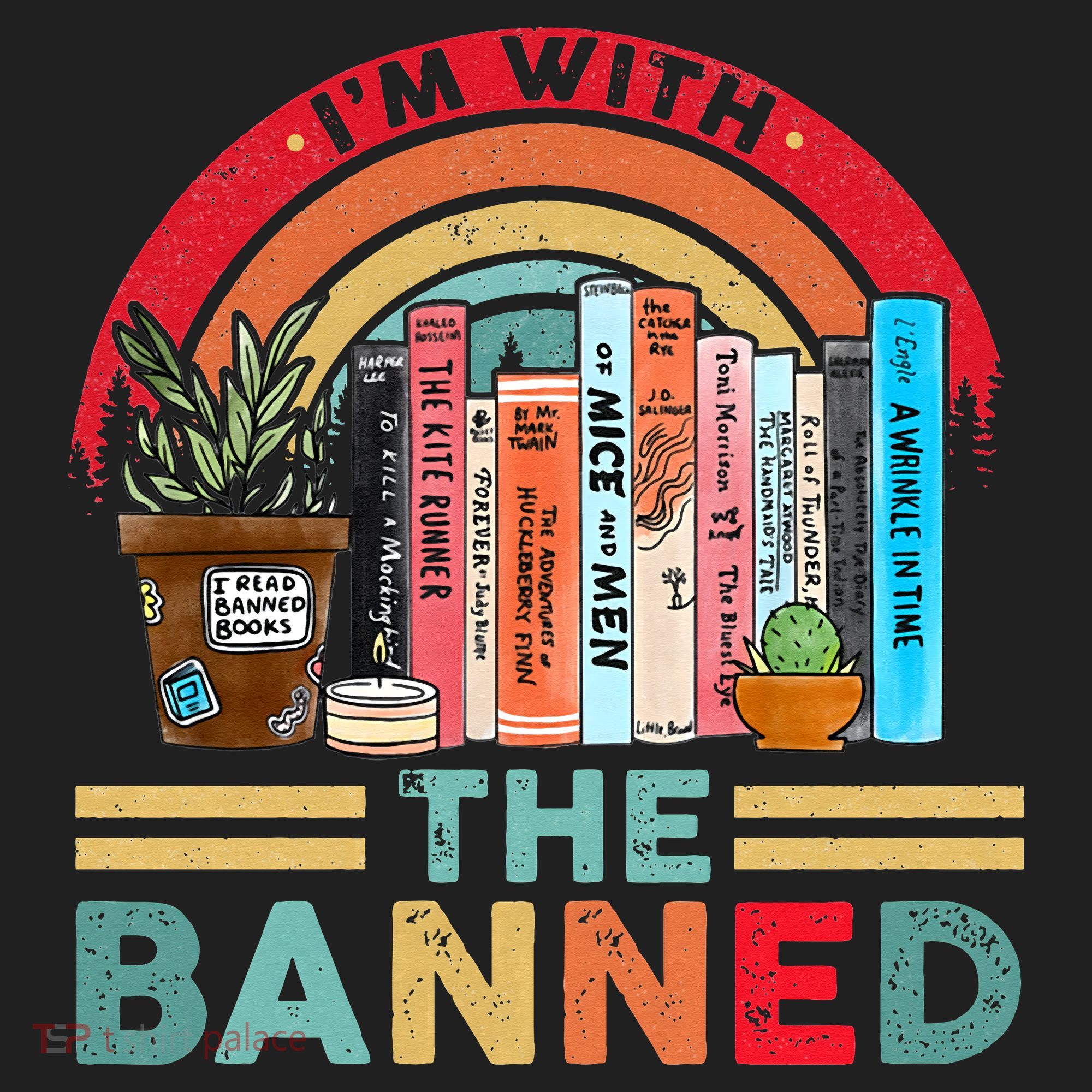 I'm with The Banned Books Lover Women's Sweatshirt