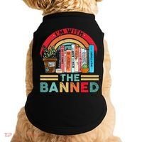 I'm with The Banned Books Lover Doggie Tank thumb 0