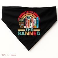 I'm with The Banned Books Lover USA-Made Doggie Bandana thumb 0