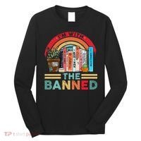 I'm with The Banned Books Lover Long Sleeve Shirt thumb 0