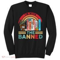 I'm with The Banned Books Lover Sweatshirt thumb 0