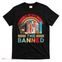 I'm with The Banned Books Lover T-Shirt thumb 0