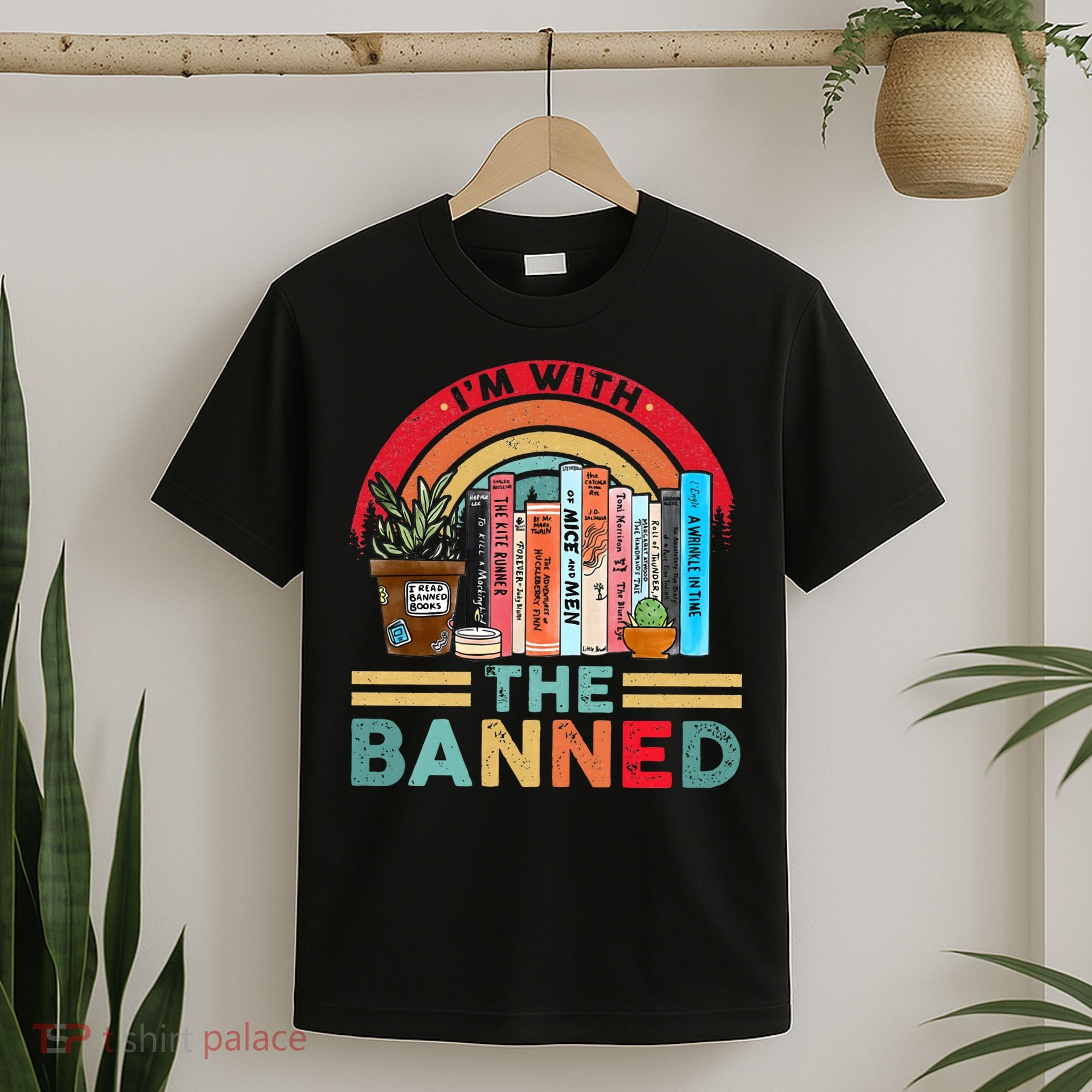 I'm with The Banned Books Lover T-Shirt