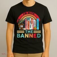 I'm with The Banned Books Lover T-Shirt thumb 3