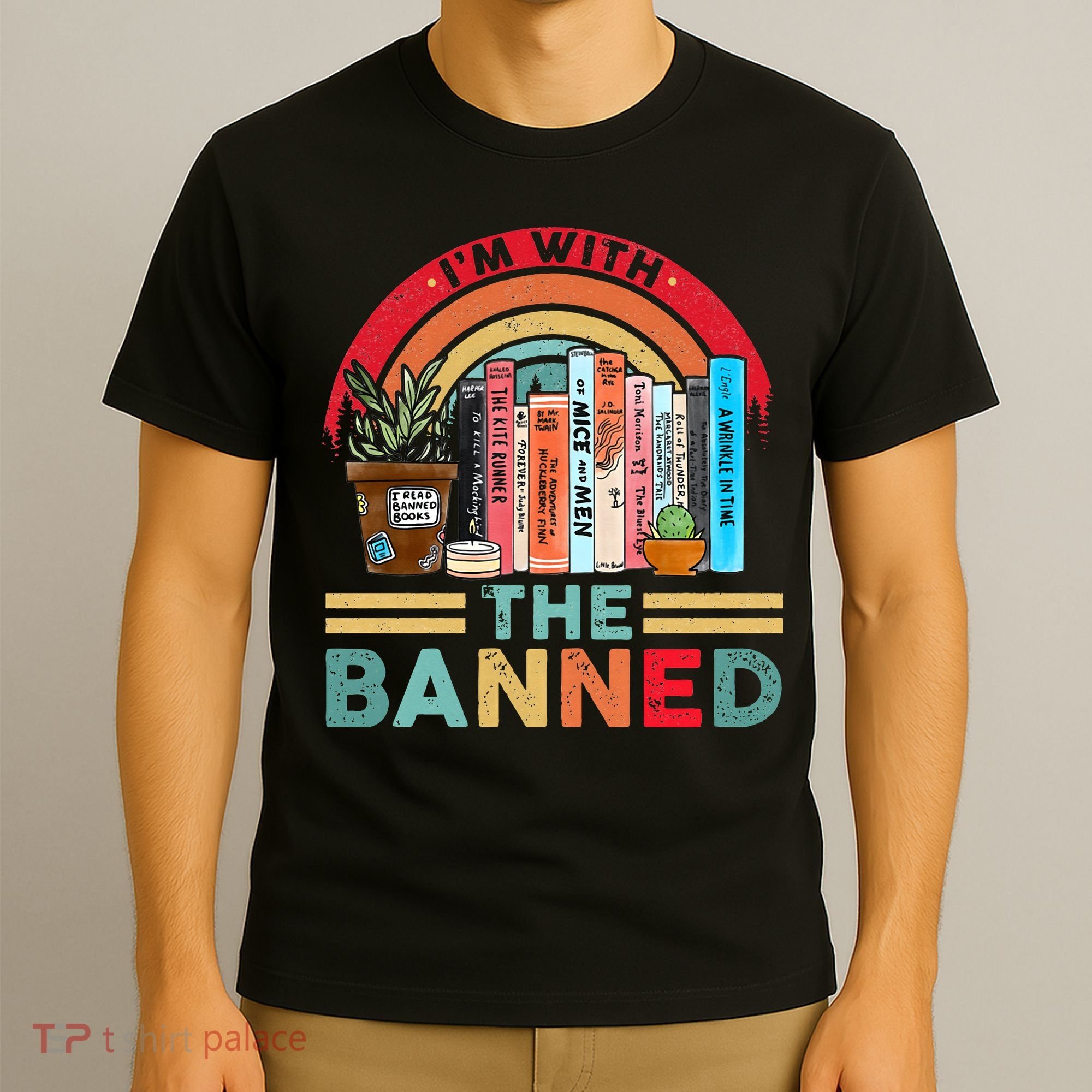 I'm with The Banned Books Lover T-Shirt