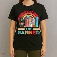I'm with The Banned Books Lover T-Shirt thumb 4