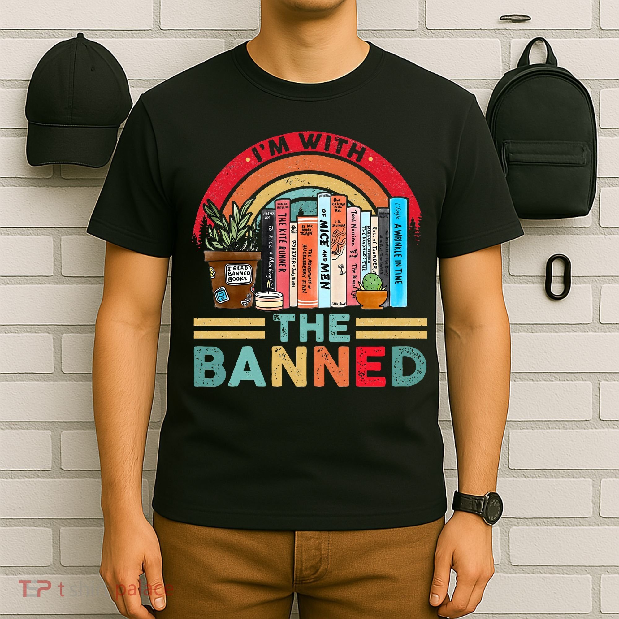 I'm with The Banned Books Lover T-Shirt