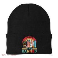 I'm with The Banned Books Lover Beanie thumb 0