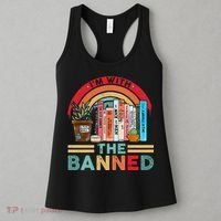 I'm with The Banned Books Lover Women's Tank Top thumb 3